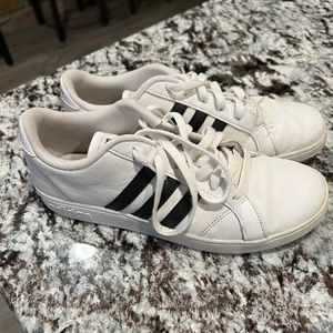 Women’s Adidas, size 7. White/Black leather